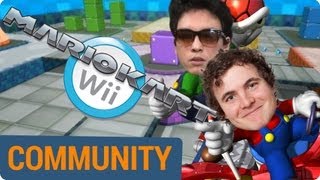 Community auf der Couch feat. TheEmU [Mario Kart Wii]