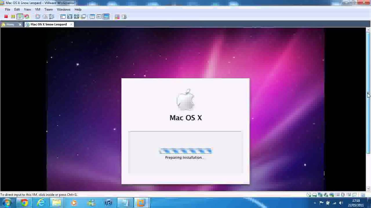mac os x for vmware download