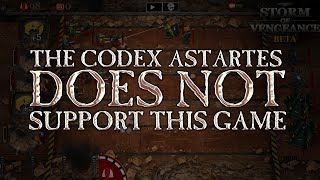 The Codex Astartes Does Not Support This Game