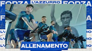 L'allenamento in palestra degli Azzurri | EURO 2020