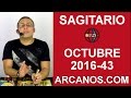 Video Horscopo Semanal SAGITARIO  del 16 al 22 Octubre 2016 (Semana 2016-43) (Lectura del Tarot)
