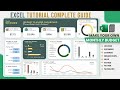 How to Create a Personal Budget Dashboard in Excel  Step-by-Step Tutorial