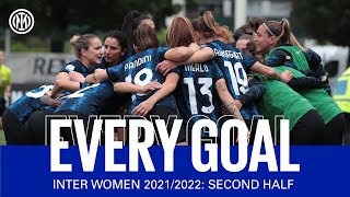 EVERY GOAL! | INTER WOMEN SEASON 2021/22 - Second Half ⚽⚫🔵?