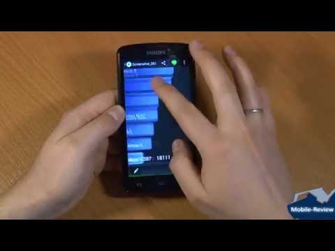 Видео обзор Philips Xenium V387