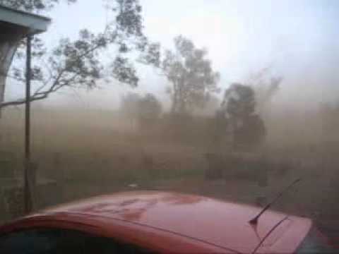 Dust Storm at Farm