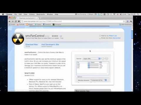 SMC Fan Control - Keep your Mac Kool - YouTube