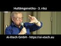 3. r?sz Prof. Dr. P. P. Garjajev felfedi a hull?mgenetika jelen?t s j?v?j?t 1-4