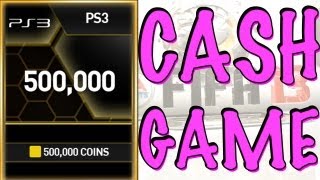 FIFA 13 CASH GAME - 500,000 COINS!!! - Ultimate Team