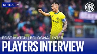 BOLOGNA 1-0 INTER | LAUTARO INTERVIEW 🎙️⚫🔵??
