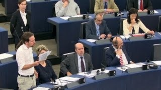 Discurso íntegro de Pablo Iglesias en Parlamento Europeo