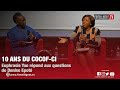 10 ans du COCOFCI : Euphrasie Yao répond aux questions de Denise Epoté