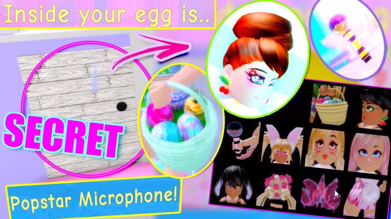 All The New Accessories Secret Egg Locations Royale High Egg