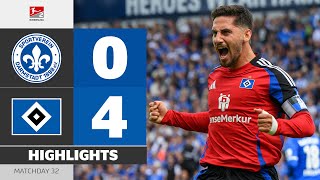HUGE Step Towards Promotion! | DARMSTADT 98 — HAMBURGER SV | Highlights | Matchday 32 — Bundesliga 2