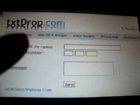 how to text phones free using a psp or anything you can go online with ...