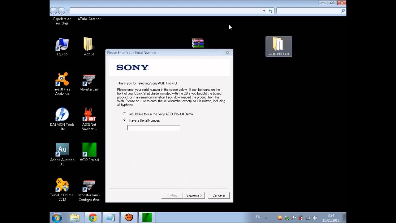 Sony Acid Pro 6.0 Setup Free