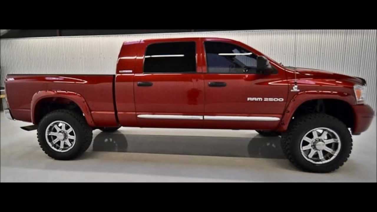 2006 Dodge Ram 2500 Mega Cab Diesel Lifted Truck For Sale ...