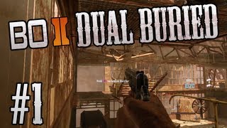 BO2 Zombies: "BURIED" #1 "ENTERING THE CAVE!" (Dutch Dual Commentary)