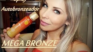 Resenha autobronzeador Mega Bronze e dicas de aplicação, com Lu Ferraes