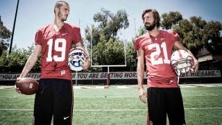 Bonucci e Pirlo alla scoperta del football di Stanford - Pick me!