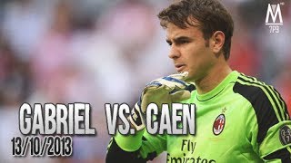 Gabriel vs. Caen - 13/10/2013 | Caen-Milan 3-0