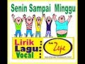 Senin Sampai Minggu - Lagu Anak Karya Kak Zepe mengenal nama hari untuk TK PAUD Taman Usia Dini.wmv album artwork