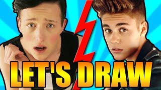 ► JAN ZELENKA + JUSTIN !? - Let's Draw