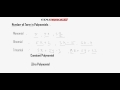 Polynomials Free online class