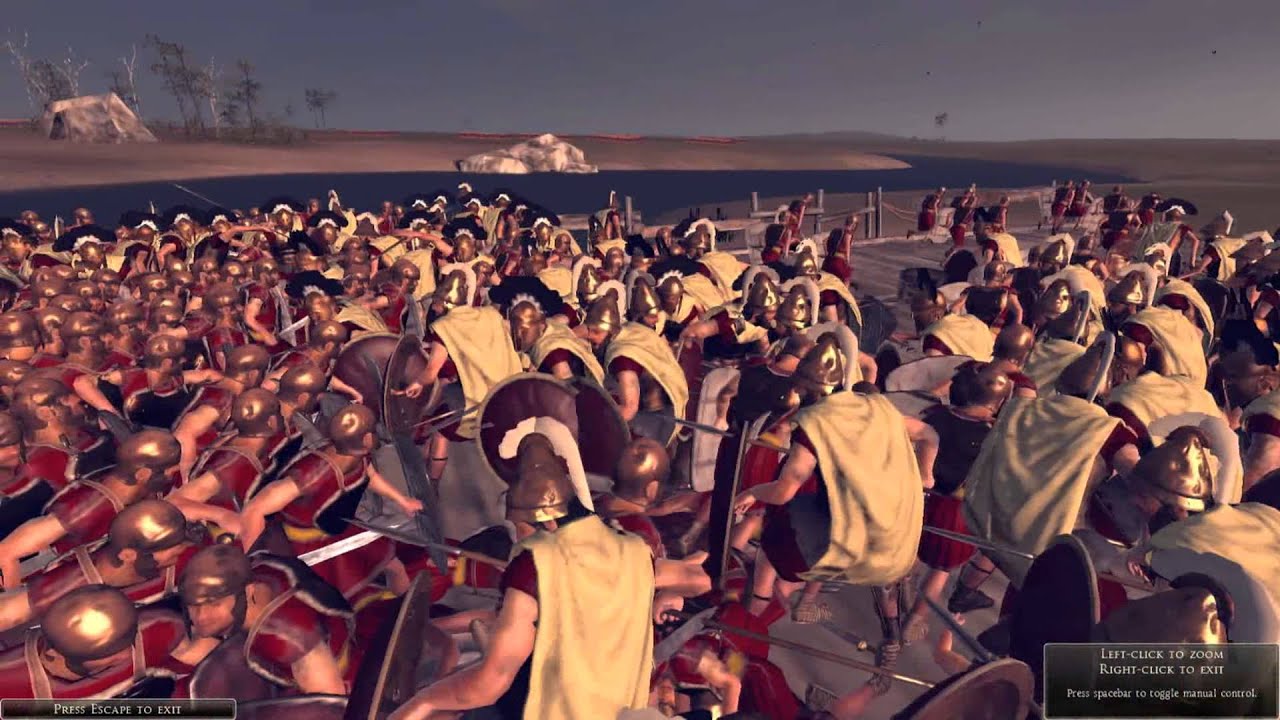 Total War: Rome 2 - 300 Spartans vs 25 000 Romans 1080pHD - YouTube