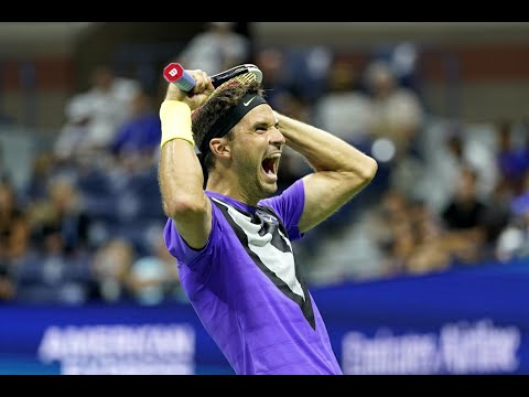 Григор Димитров победи Роджър Федерер и е на полуфинал на US Open'2019
