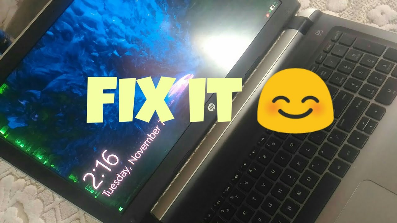 How To Fix Laptop Screen Color