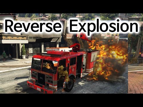 Car Accident Crash Driving In Reverse (#044 Fail Funny Moments Compilation) GTA 5