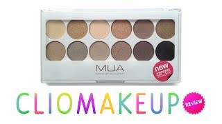 Review Recensione Mua Undress Me too palette