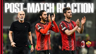 Coach Pioli, Adli and Gabbia | Post-match reactions | AC Milan v Roma