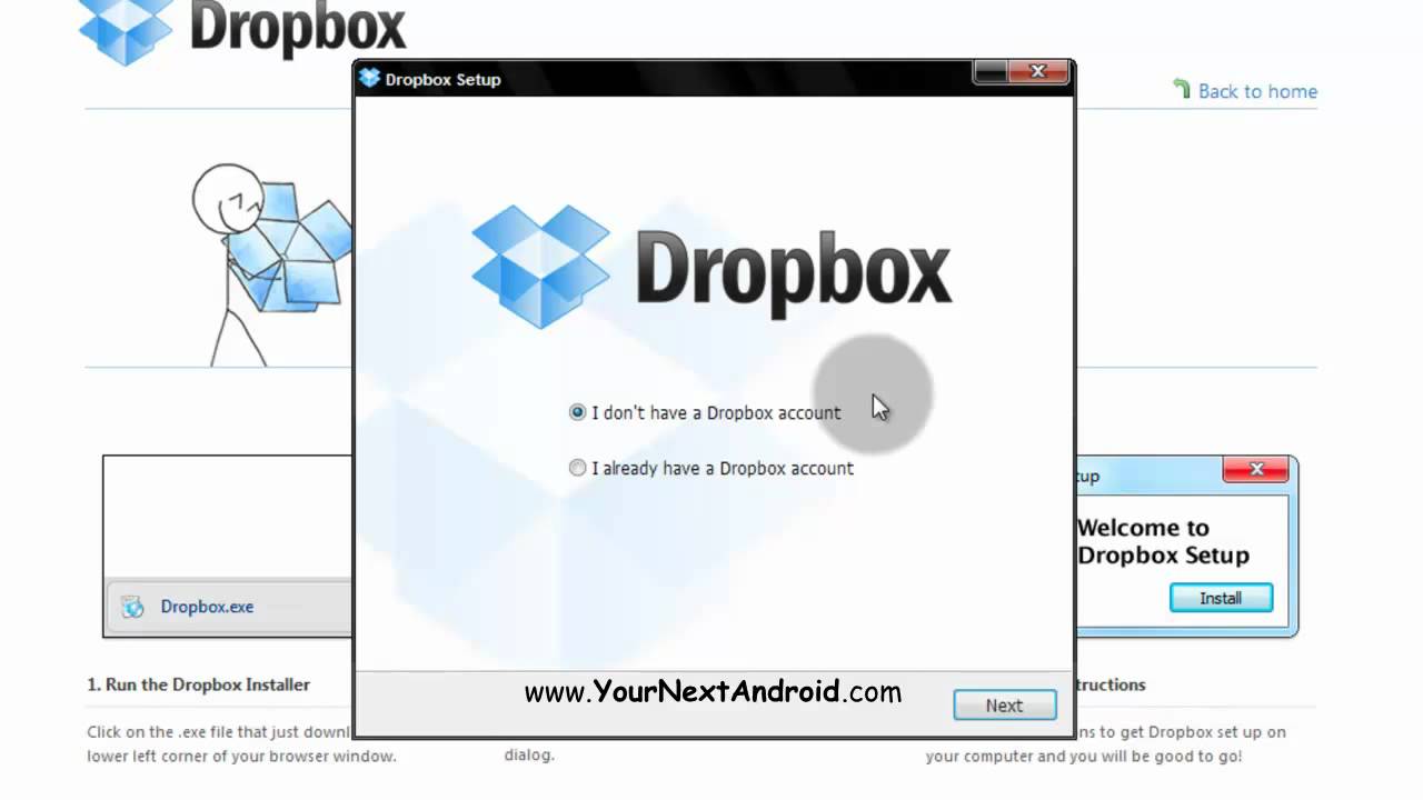 free dropbox sign in