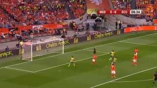 Highlights Netherlands - Ecuador 1-1 friendly 17-05-2014