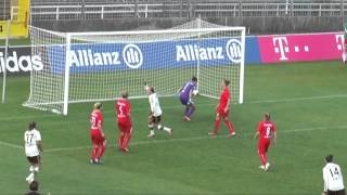 FC Bayern Tor des Tages 6.10.13 Vanessa Bürki