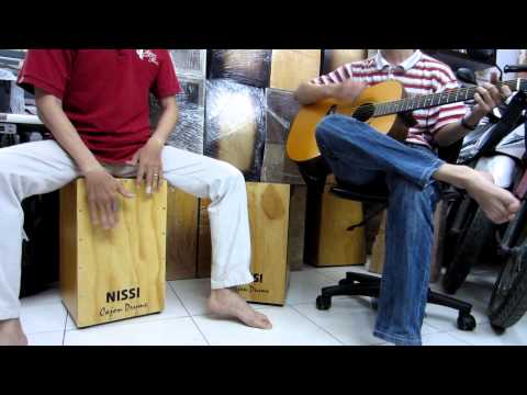 BÁN TRỐNG CAJON NISSI VÀ GUITAR THÙNG GIÁ RẺ!! 600K/CÁI