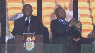 Deaf Interpreter At Mandela Memorial Was 'Fake'