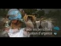zone dévastée par une catastrophe naturelle