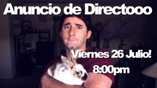 Anuncio Directo en LuzuVlogs Viernes 26 Julio! - LuzuVlogs