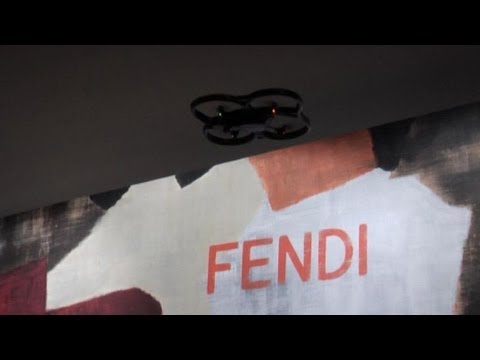 Rise of the Drones at Fendi's Milan Fashion Show