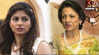 Tanuja REACTS to Tanisha's Acts in Bigg Boss 7 21st November 2013 Episode