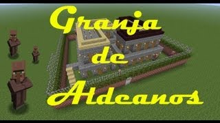 Minecraft - Guía para construir una Granja de Aldeanos optimizada - (La Estrella de la Muerte)