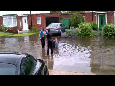 girls having a splash