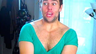 MAN CLEAVAGE BELLY TWERK!