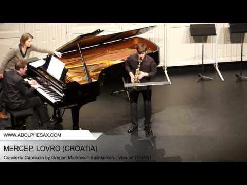 Dinant 2014 - Mercep, Lovro - Concerto Capriccio by Gregori Markovich Kalinkovich