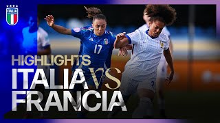 Highlights: Italia-Francia 1-2 | Women’s Under 19 EURO 2025