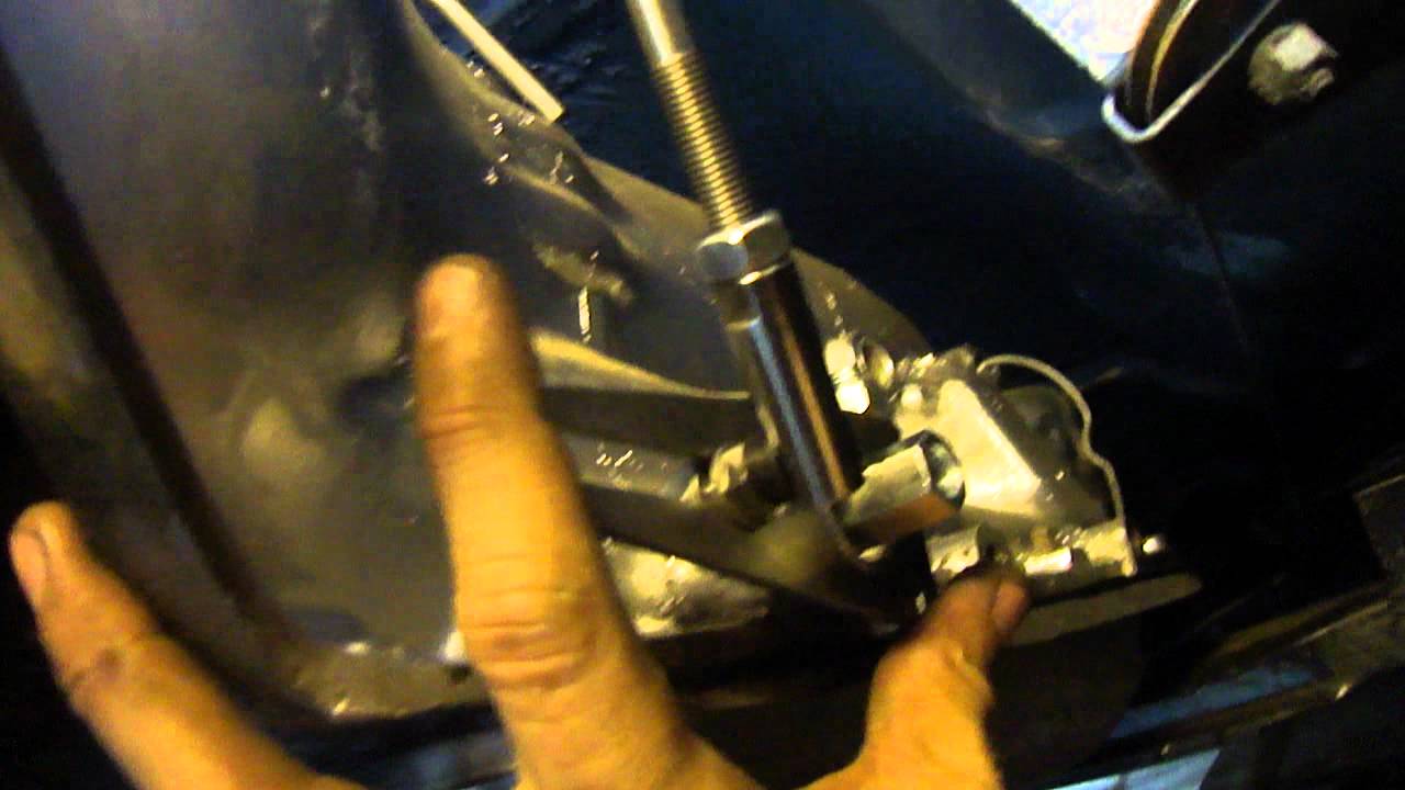 converting a chevy transmission shifter from powerglide to TH350 YouTube