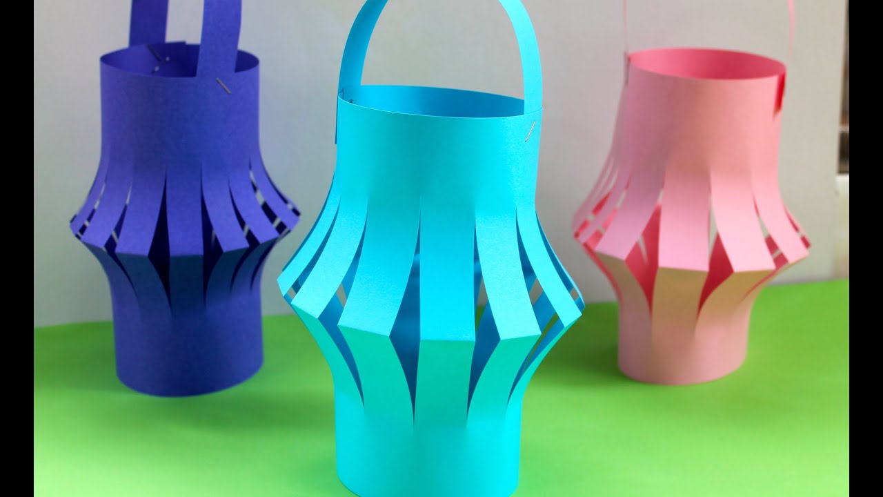 How To Make A Chinese Paper Lantern | Fun Kids Activities - YouTube
