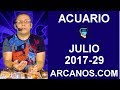 Video Horscopo Semanal ACUARIO  del 16 al 22 Julio 2017 (Semana 2017-29) (Lectura del Tarot)